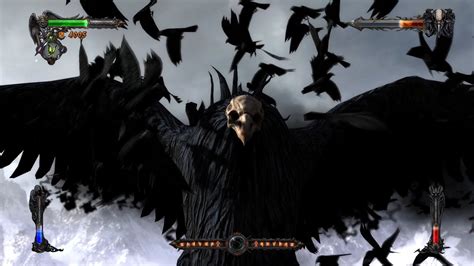 Castlevania Lords Of Shadow Crow Witch Malphas Walkthrough - YouTube