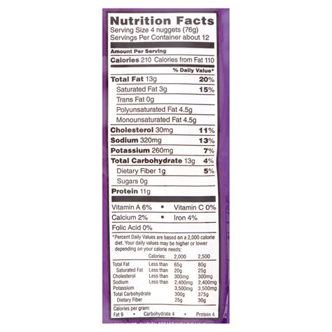 Mcdonald S 10 Piece Nuggets Nutrition Facts | Besto Blog