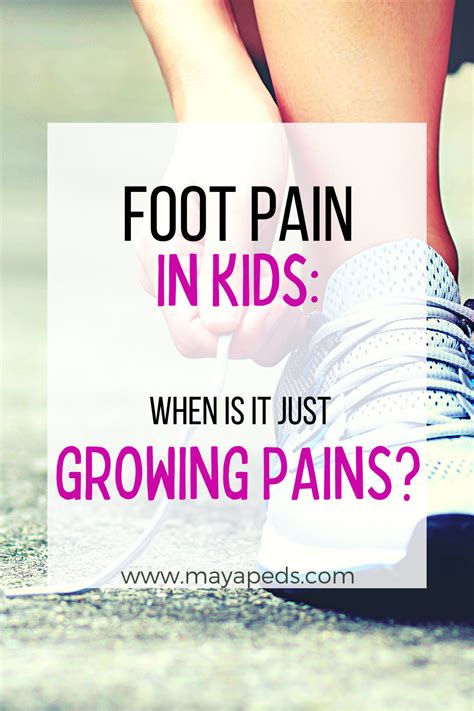 Foot Pain at Night in Children ในปี 2024