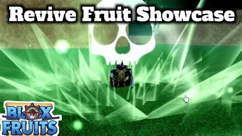 Blox Fruits Revive Fruit Showcase (ROBLOX) - YouTube