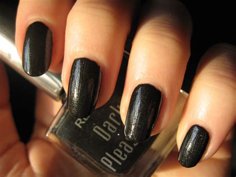 Revlon Dark Pleasures Patent Leather | Fashion nails, Nail polish, Nails