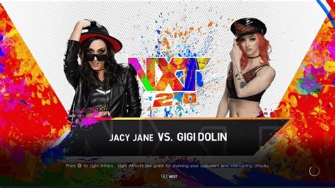 WWE NXT Roadblock Gigi Dolan vs Jacy Jayne