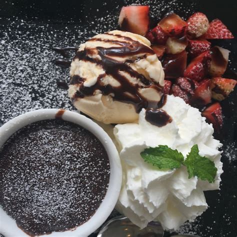 Premium Photo | Strawberry and chocolate fondue at a restaurant in bangkok.