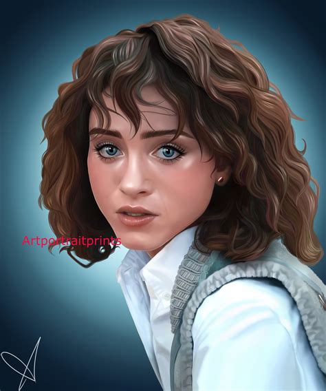 Nancy Wheeler From Stranger Things natalia Dyer Original - Etsy