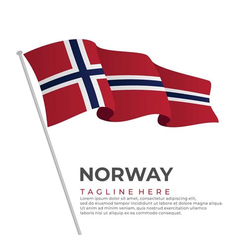 Template vector Norway flag modern design 21625858 Vector Art at Vecteezy