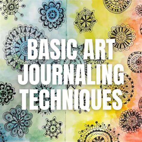 Two basic art journaling techniques you need to know