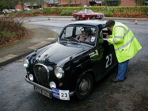 Austin A35 rally car image at Classic Austin & Morris