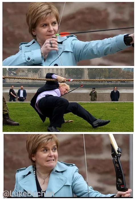 NA4 | Nicola Sturgeon With An Arrow | Know Your Meme