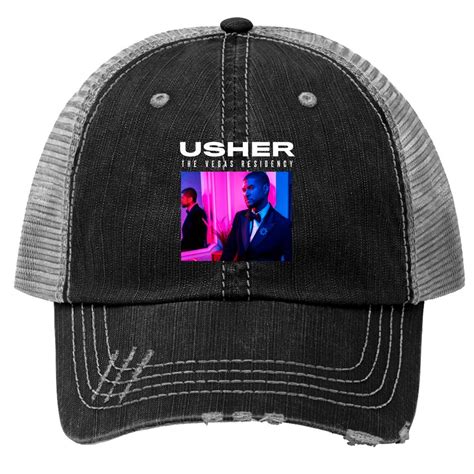 Usher Tour 2023 Trucker Hats, Usher Music Concert 2023 Trucker Hats ...