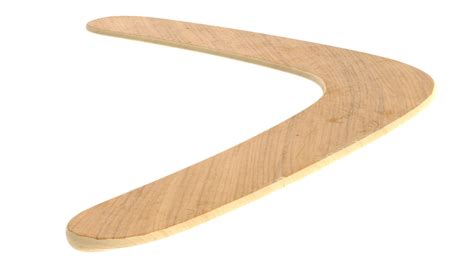 3D Model Heavy Wooden Boomerang - TurboSquid 1703687