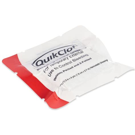 QuikClot Bleeding Control Dressing | Mountain Man Medical