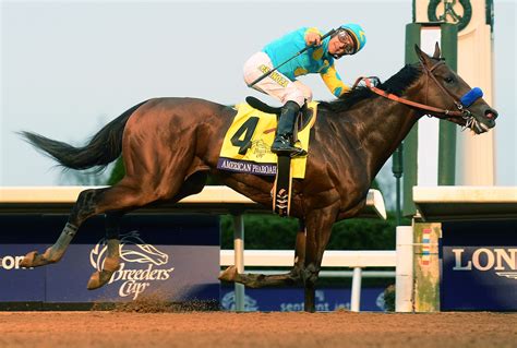 Watch American Pharoah win horse racing’s first-ever Grand Slam at ...