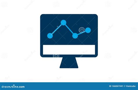 SEO Monitoring Icon Vector Illustration. Stock Vector - Illustration of glass, concept: 166061941