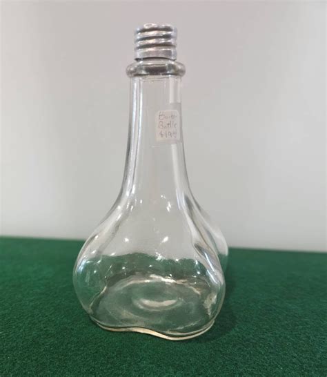 Antique Barber Shop Clear Glass Bottle, Circa 1950s, Vintage Glass ...