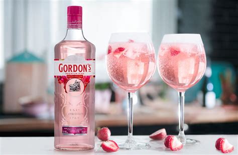 Pink Gin Cocktails, Gin And Prosecco, Gordon's Gin, Gin Drinks, Fruit ...