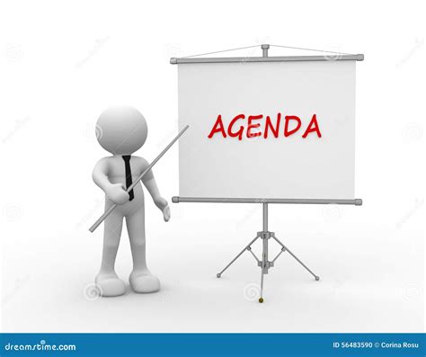 Agenda Stock Illustration - Image: 56483590