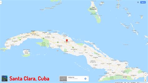 Santa Clara Map - Cuba