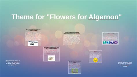 Themes Of Flowers For Algernon