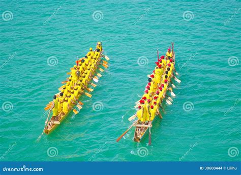 Chinese dragon boat editorial stock image. Image of river - 30600444