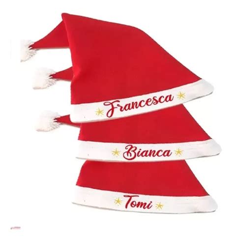 Gorro Personalizado De Navidad, Papa Noel | Cuotas sin interés