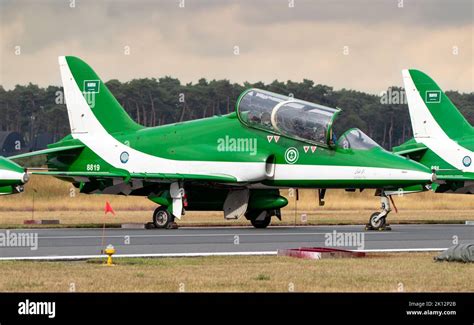 Royal Saudi Air Force British Aerospace Hawk 65A jet aircraft of the ...