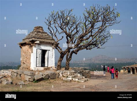 Hanuman temple in Hampi at Karnataka India Asia Stock Photo - Alamy