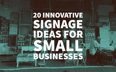 20 Innovative Signage Ideas for Small Businesses – Inkbot Design – Medium