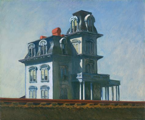 The Styrous® Viewfinder: 20,000 Vinyl LPs 123: Edward Hopper ~ The House by the Railroad in film