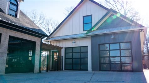 Frosted Glass Garage Doors