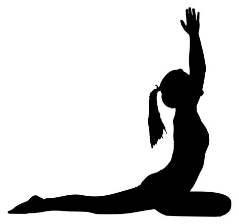 Silhouette Yoga Poses at GetDrawings | Free download