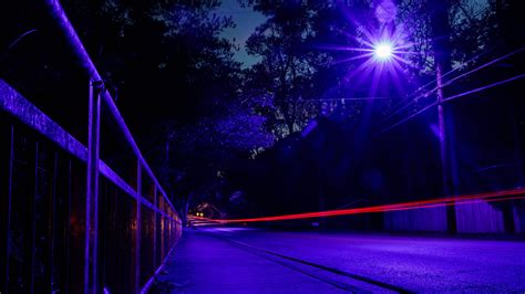 Purple street lights in Tallahassee: Defect leads to distracted drivers