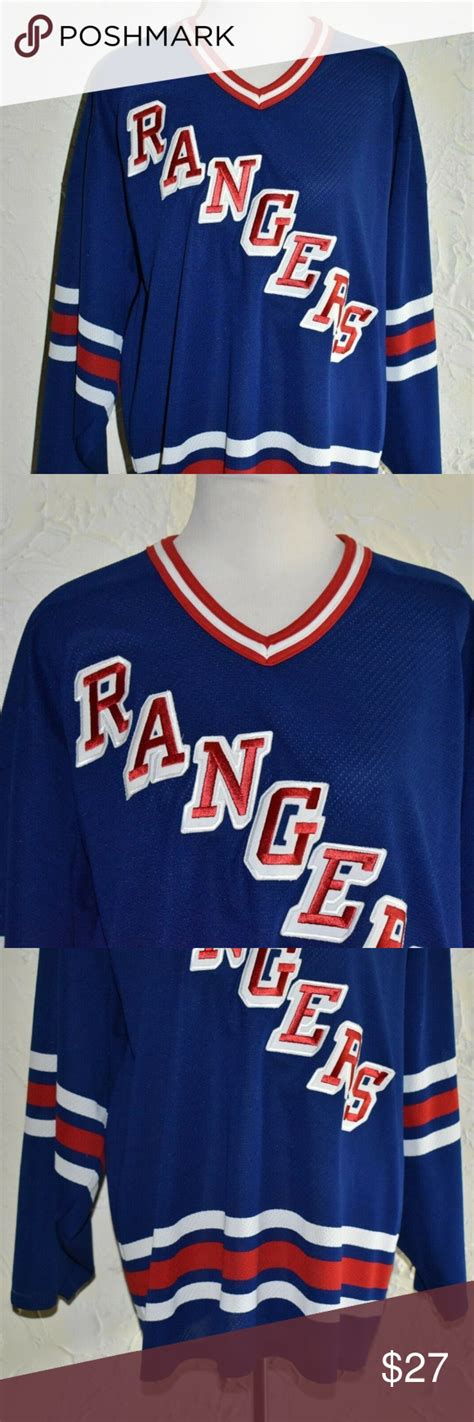 NEW YORK RANGERS Hockey Jersey Size Large By CCM | New york rangers ...