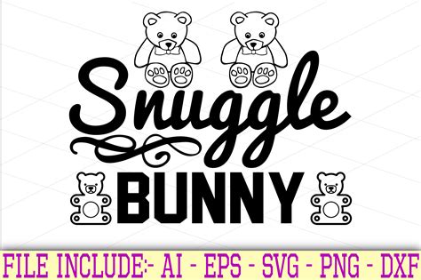 Snuggle Bunny Graphic by graphics_home · Creative Fabrica