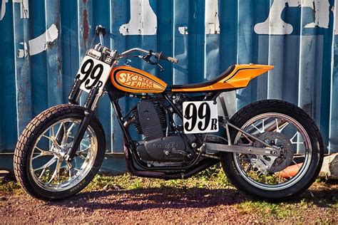 Mercenary Garage : Scooter Farm Flat Tracker