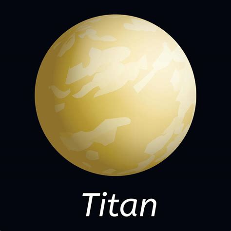 Titan Moon Vector Art, Icons, and Graphics for Free Download