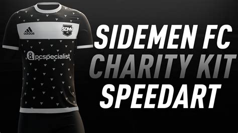 SIDEMEN FC CHARITY MATCH KIT / SDMN FC SPEEDART / SDMN FC CONCEPT KIT FOR THE 2017 CHARITY MATCH ...