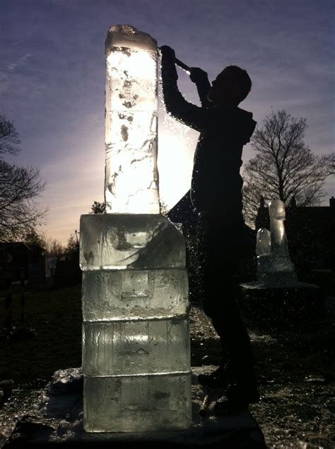 Ice sculpting | Sculpting, Creative, Art