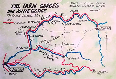 Large Map Of Tarn France