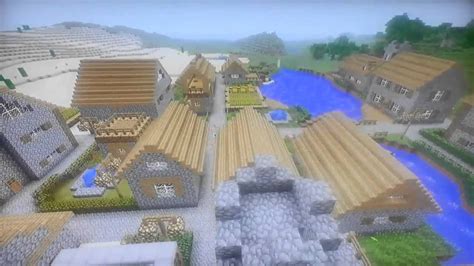 minecraft npc village makeover(before/after - YouTube