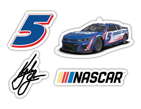 Kyle Larson 5 NASCAR Cup Series 4 Pack Laser Cut Decal - Etsy