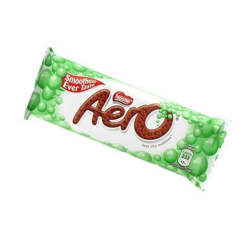 Nestle Aero - Mint - 1.26oz (36g) English Chocolate, Nestle Chocolate ...