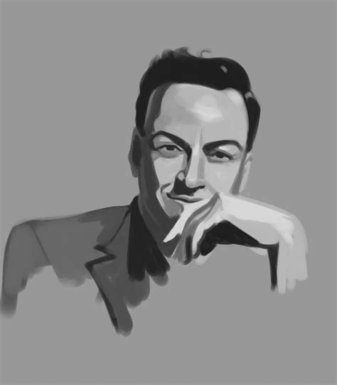 Feynman Portrait on Behance