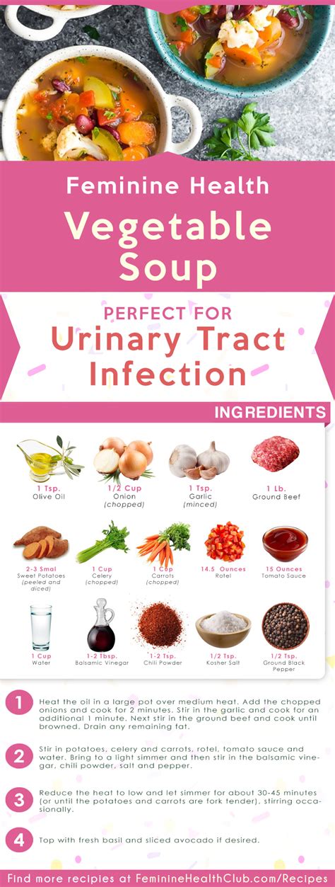 Vegetable Soup Recipe For Urinary Tract Infection