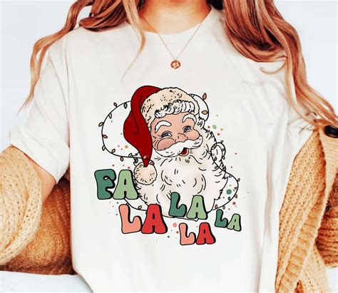 Fa La La La La Png Christmas Png - Etsy