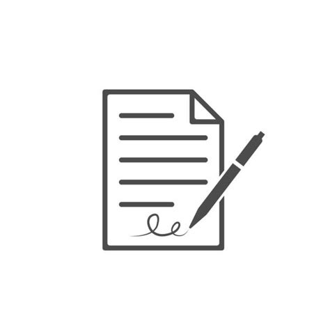 10,400+ Signed Document Icon Stock Illustrations, Royalty-Free Vector Graphics & Clip Art - iStock