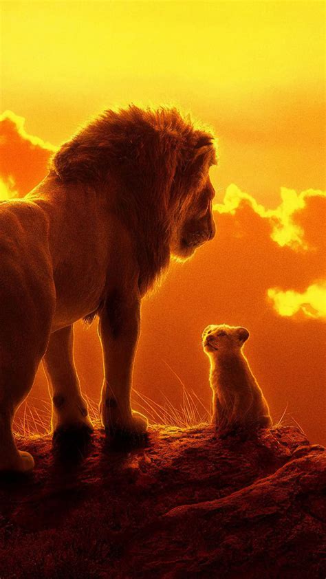 Lion King Sunset Background - Draw-vip