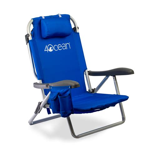 4ocean Signature Layflat Backpack Beach Chair with Cooler | Backpack ...