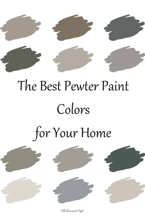 The Best Pewter Paint Colors For Your Home