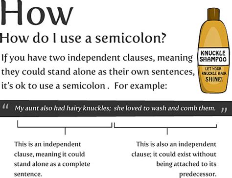 Word Edit: When Should I Use a Semicolon?