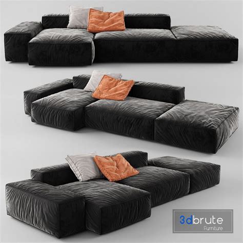 Modern Sofa 04 3d model Buy Download 3dbrute